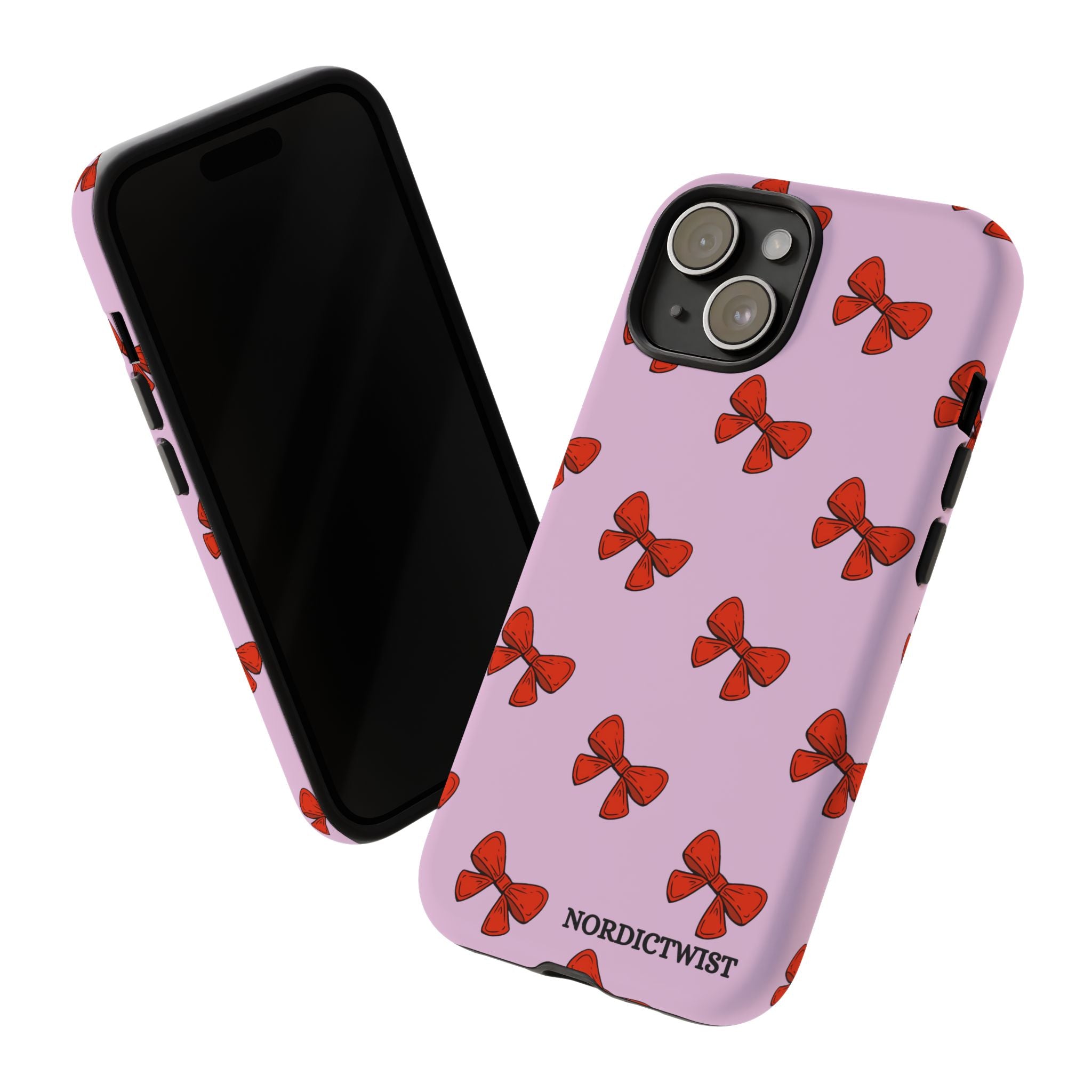 Cute Bow Pattern Phone Case