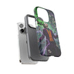 Joker Chaos Tough Phone Case — Electric Cards Graphic iPhone Case