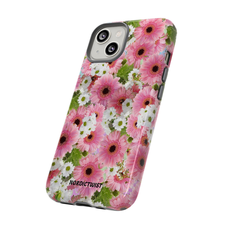 Floral Tough Phone Case - Colorful Flower Design for Nature Lovers