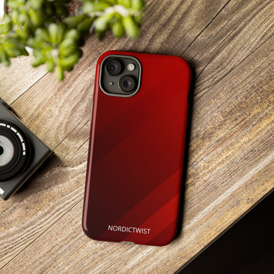 Durable Red Phone Case - Tough Protection for Your Device