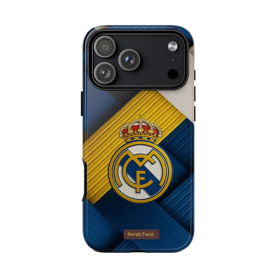 Real Madrid Tough Phone Case - Durable Protection with Team Colors