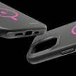 MagSafe Magnetic Impact-Resistant Phone Case — Pink Ring Design