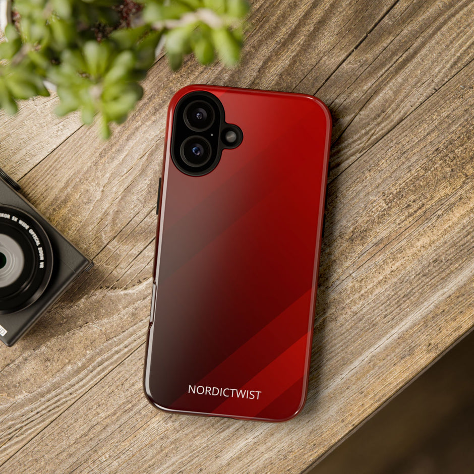 Durable Red Phone Case - Tough Protection for Your Device