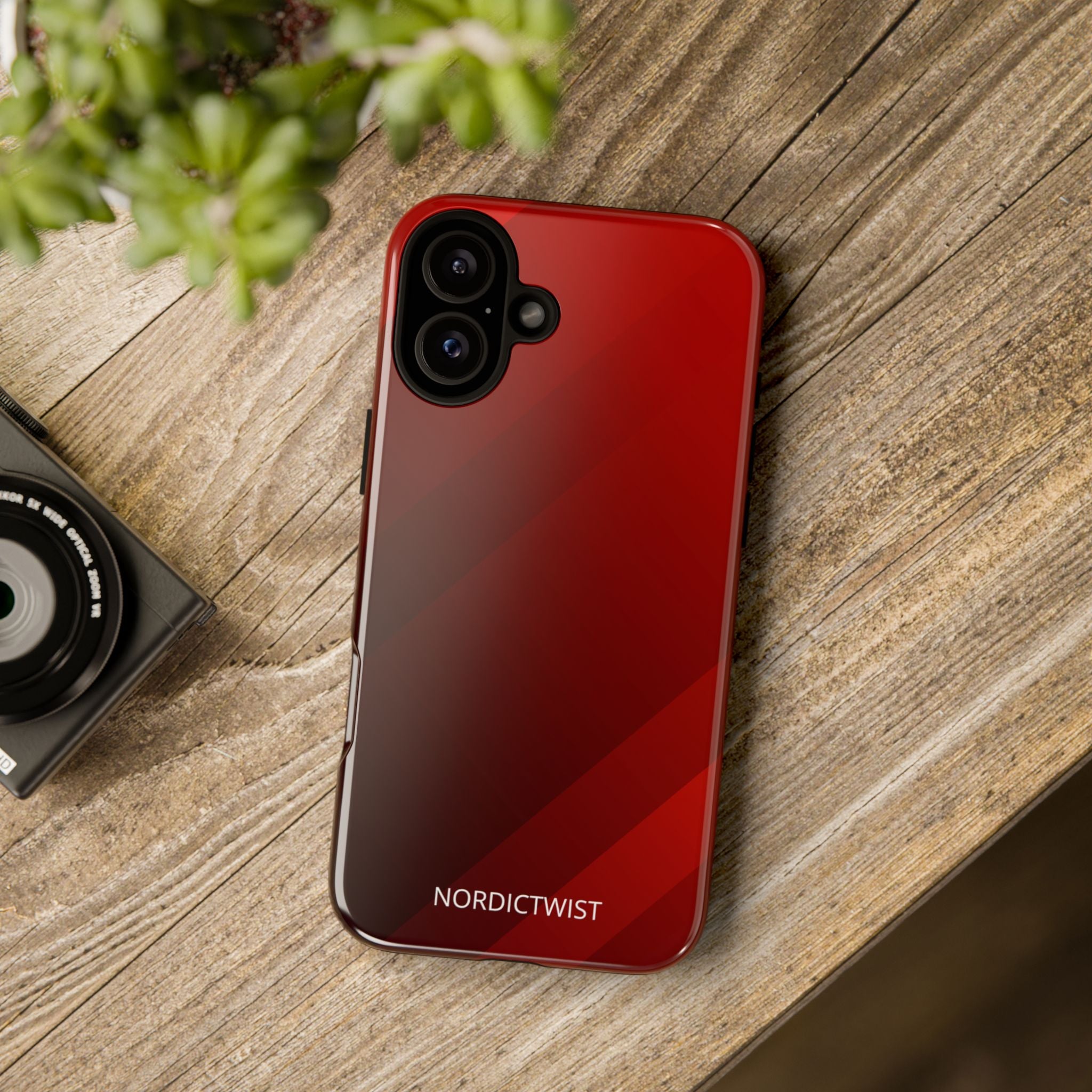 Durable Red Phone Case - Tough Protection for Your Device