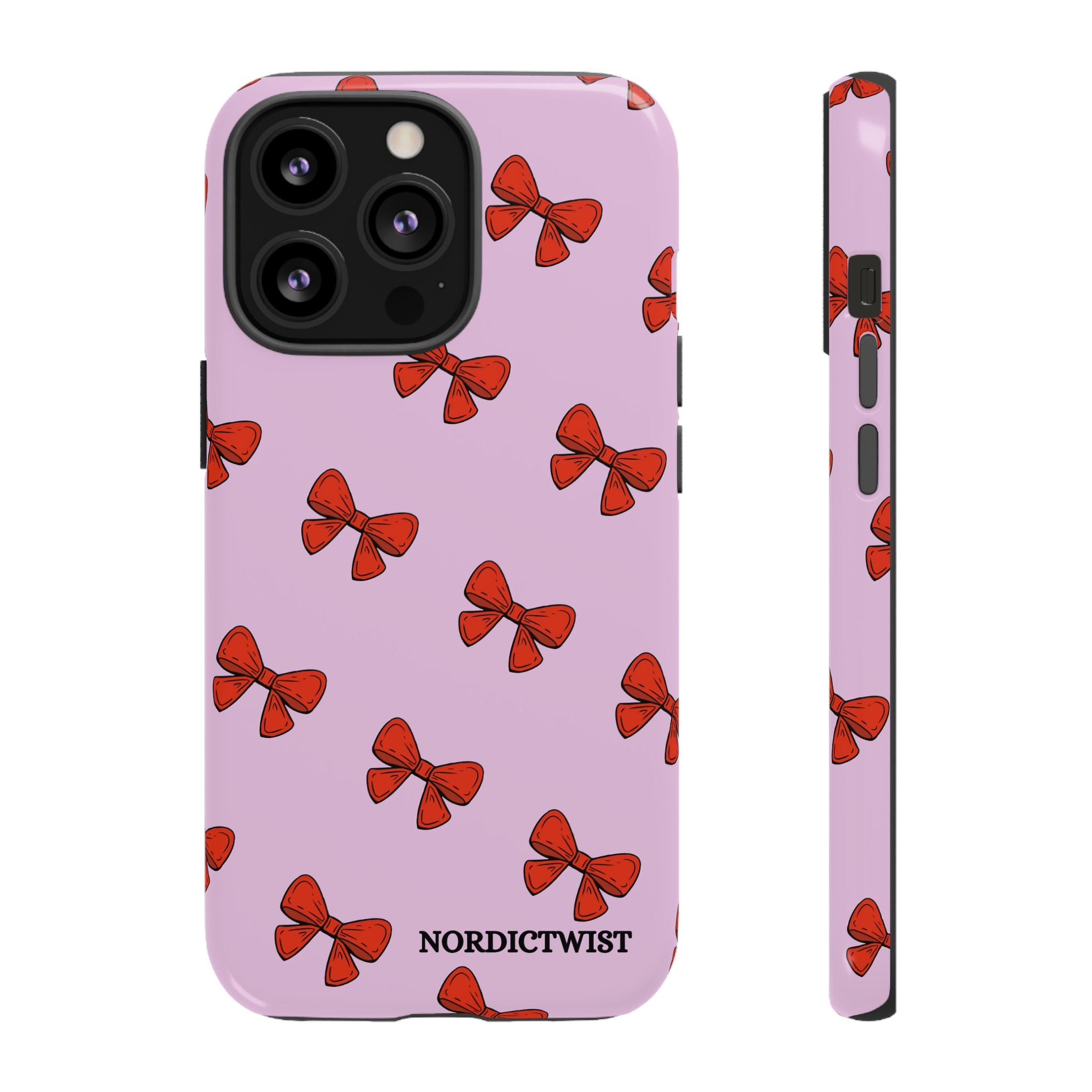 Cute Bow Pattern Phone Case