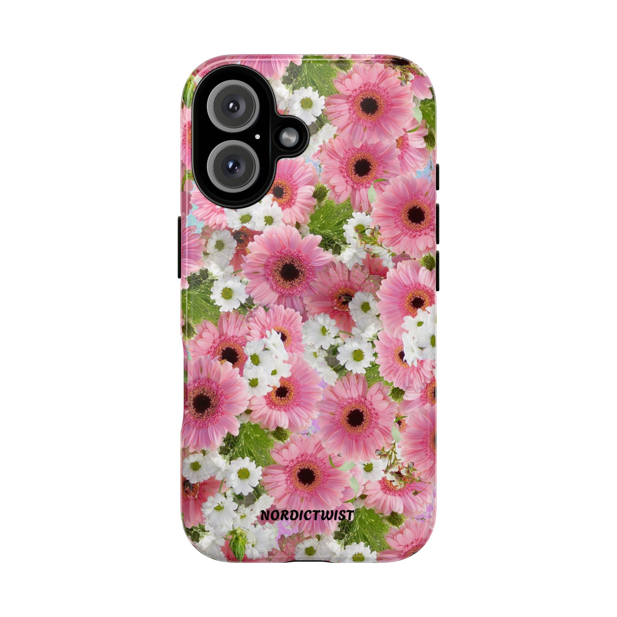 Floral Tough Phone Case - Colorful Flower Design for Nature Lovers