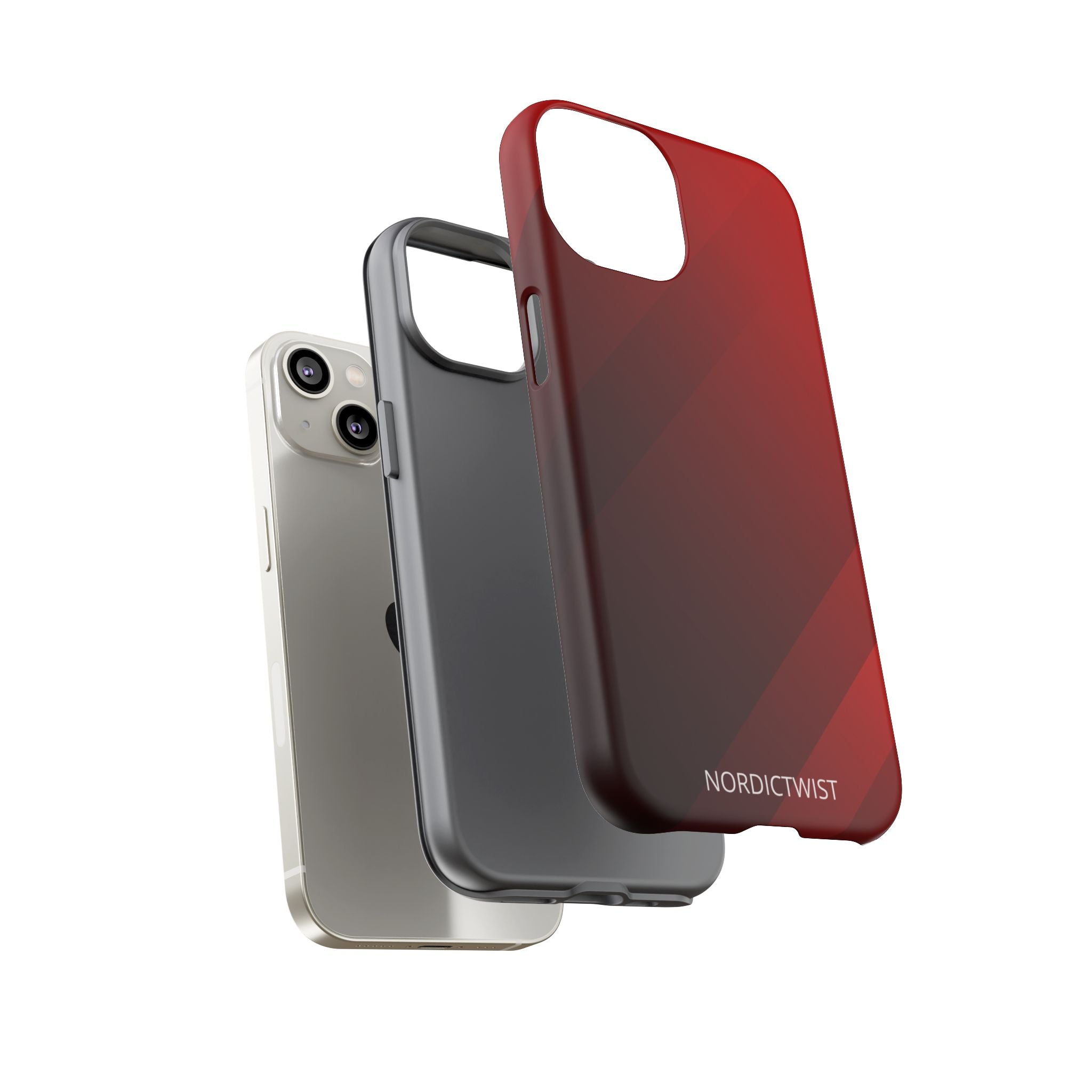 Durable Red Phone Case - Tough Protection for Your Device