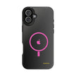 MagSafe Magnetic Impact-Resistant Phone Case — Pink Ring Design