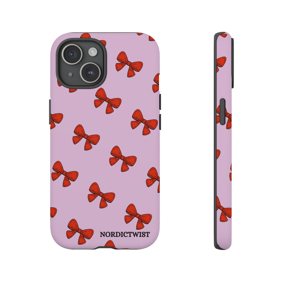Cute Bow Pattern Phone Case