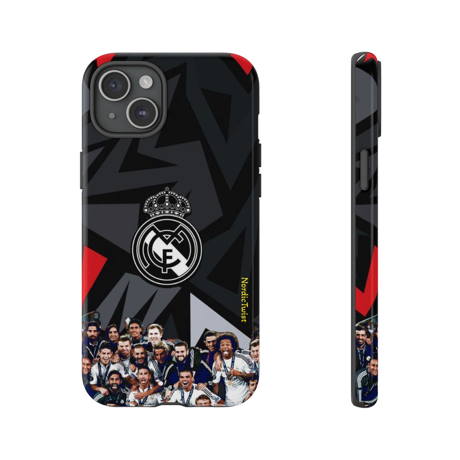 Soccer Team Photo Tough Case – Real Madrid Champions Phone Case