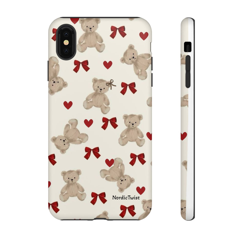 Teddy Bear Hearts Phone Case