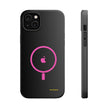 MagSafe Magnetic Impact-Resistant Phone Case — Pink Ring Design