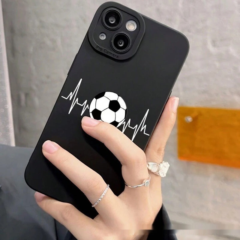 Fotbolls mönstrad skal