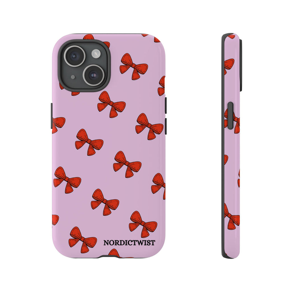 Cute Bow Pattern Phone Case