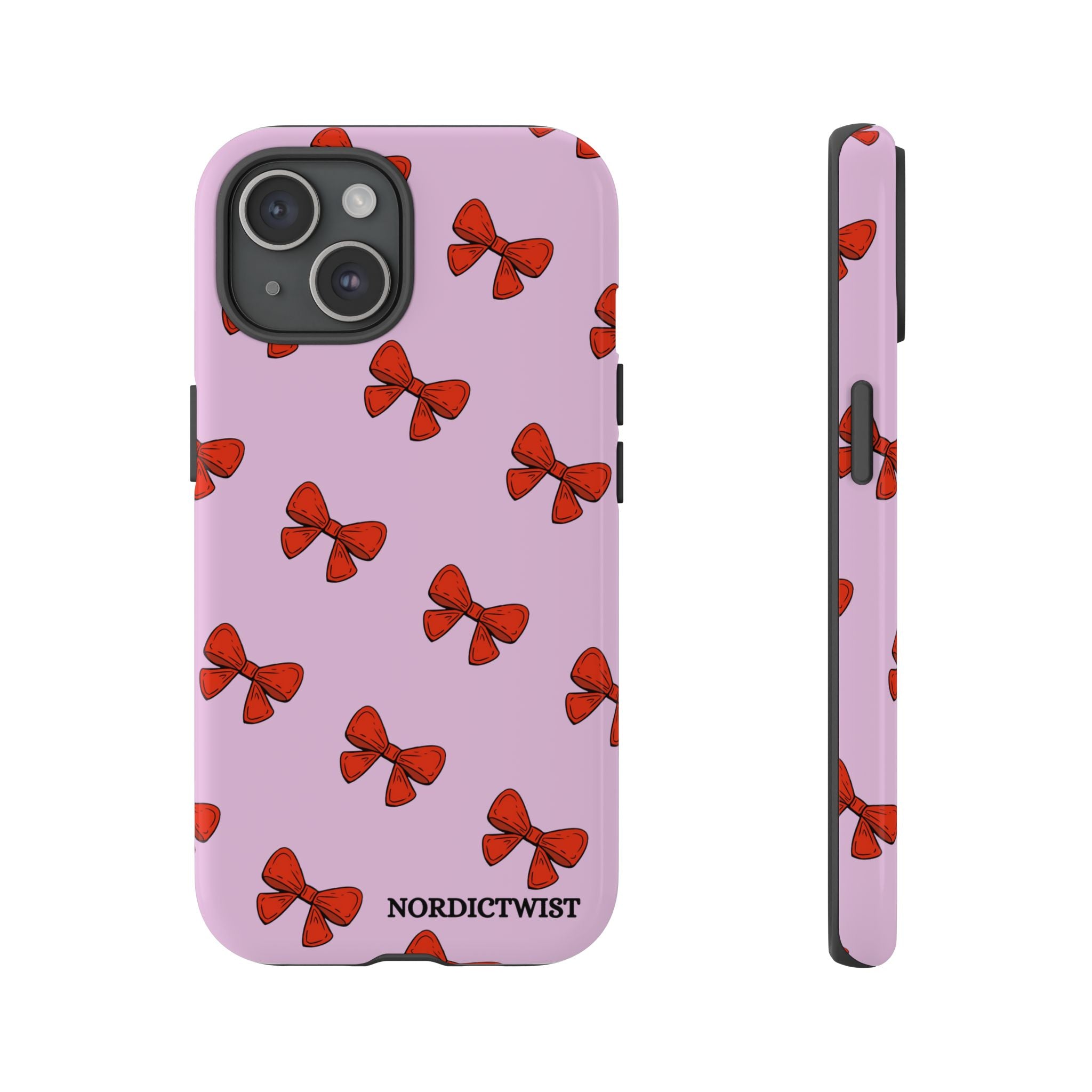 Cute Bow Pattern Phone Case
