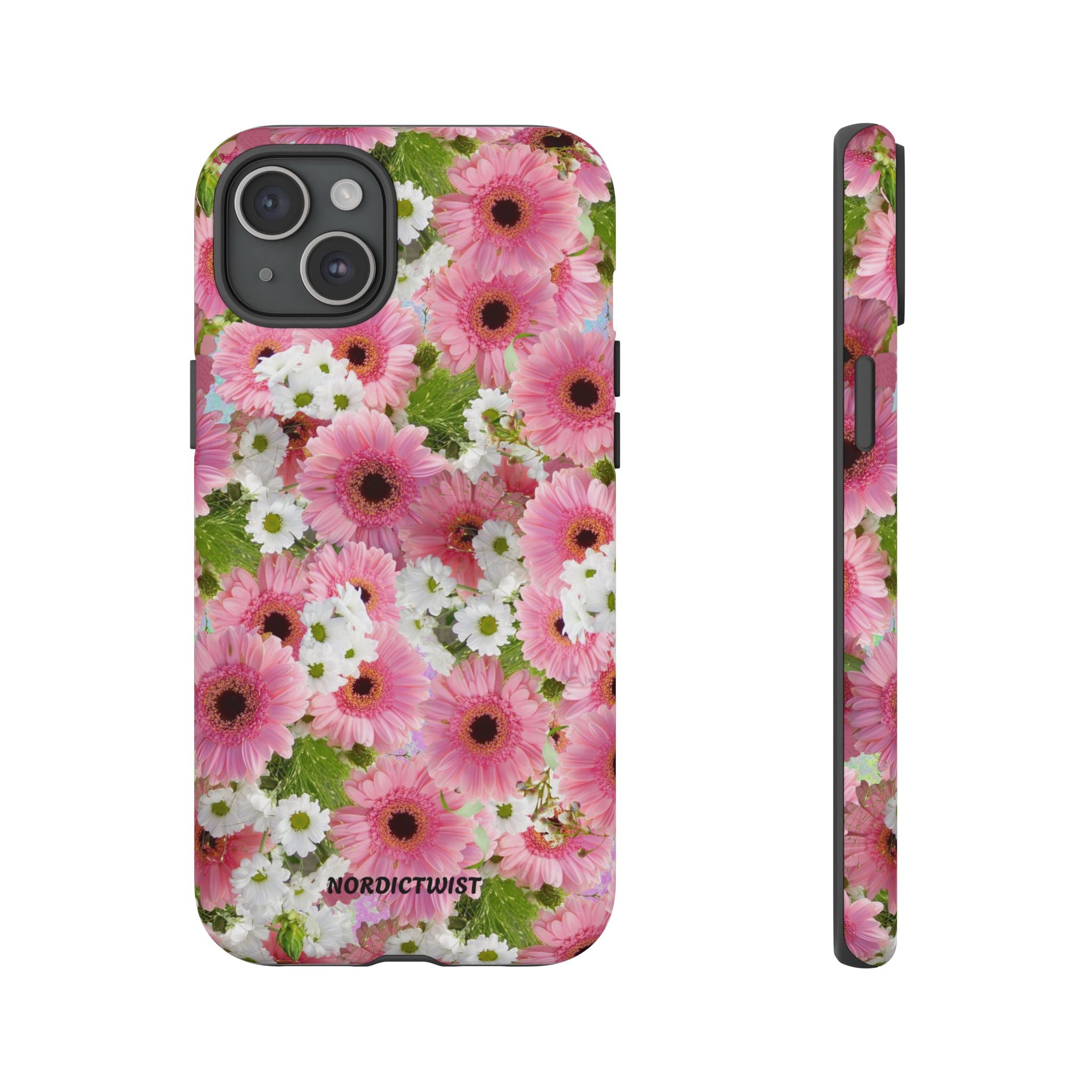Floral Tough Phone Case - Colorful Flower Design for Nature Lovers