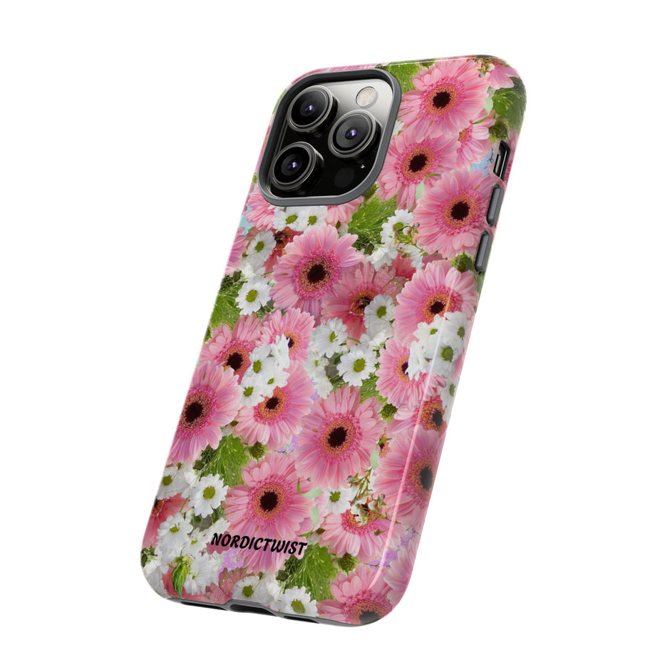 Floral Tough Phone Case - Colorful Flower Design for Nature Lovers