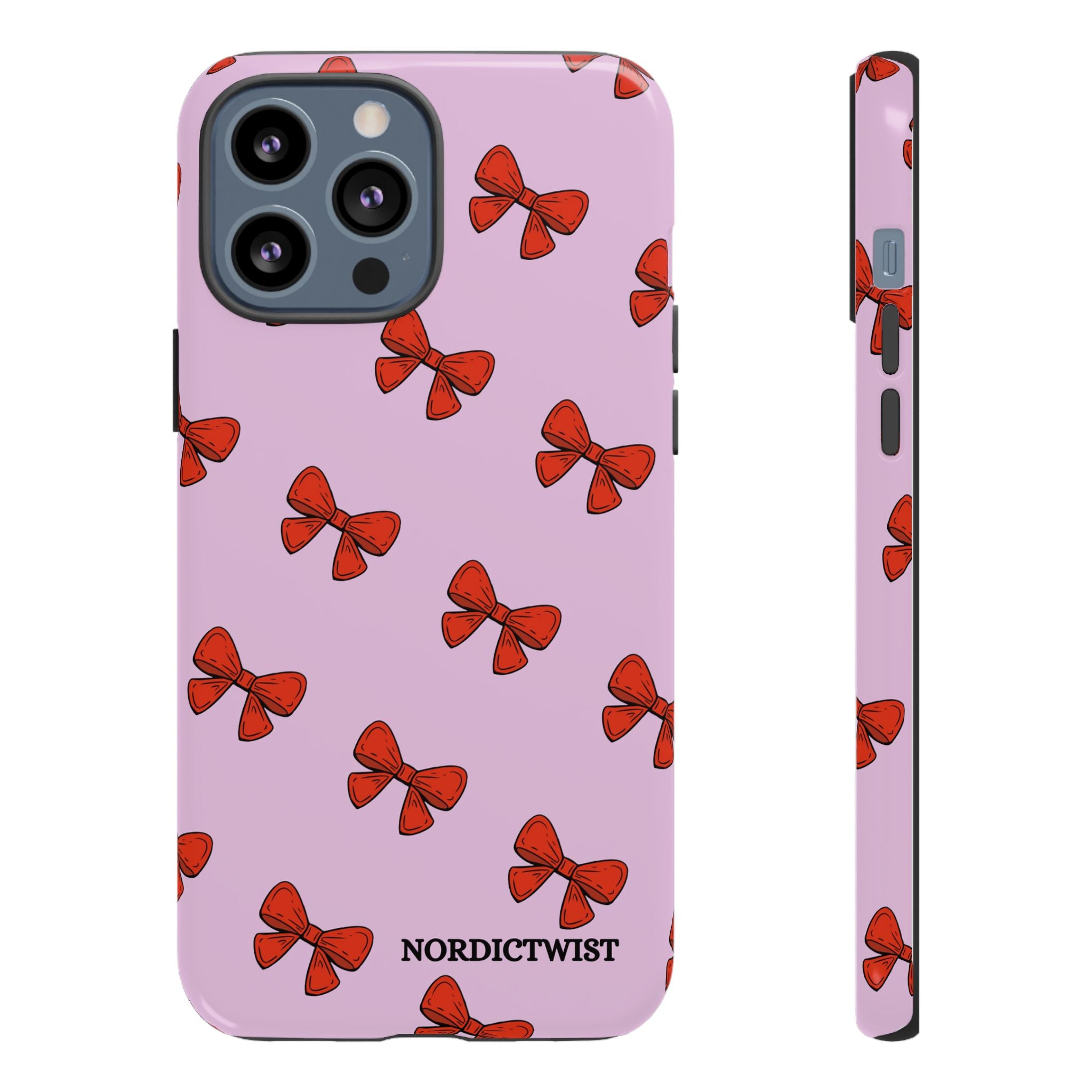 Cute Bow Pattern Phone Case