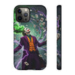 Joker Chaos Tough Phone Case — Electric Cards Graphic iPhone Case