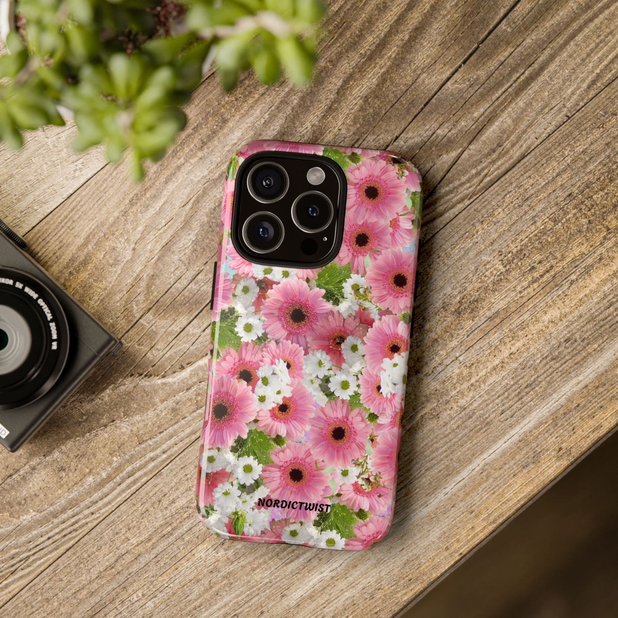 Floral Tough Phone Case - Colorful Flower Design for Nature Lovers