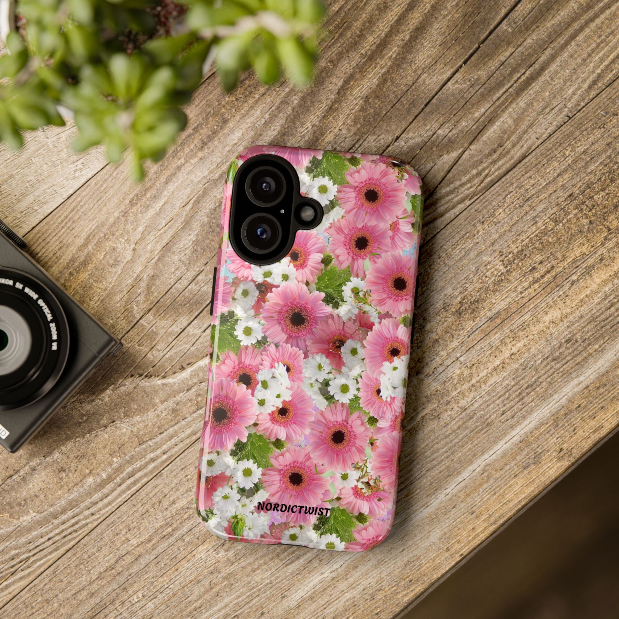 Floral Tough Phone Case - Colorful Flower Design for Nature Lovers
