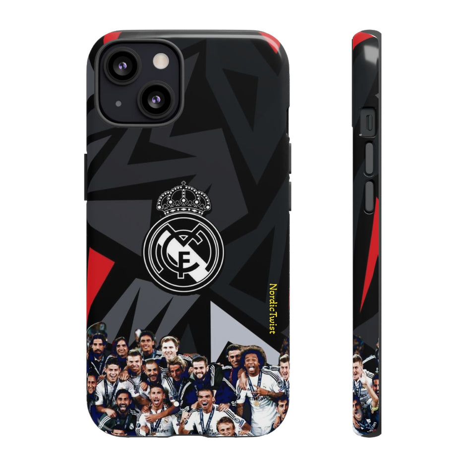 Soccer Team Photo Tough Case – Real Madrid Champions Phone Case