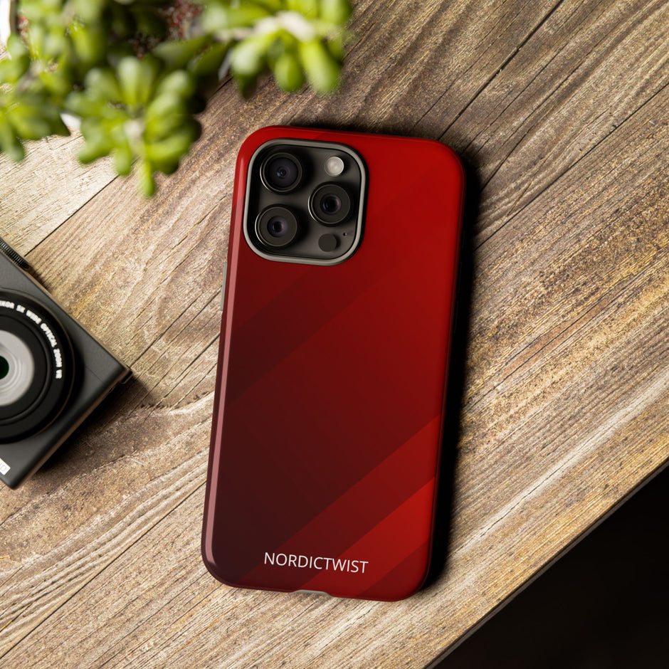 Durable Red Phone Case - Tough Protection for Your Device