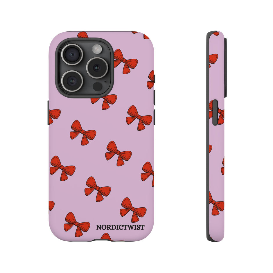 Cute Bow Pattern Phone Case