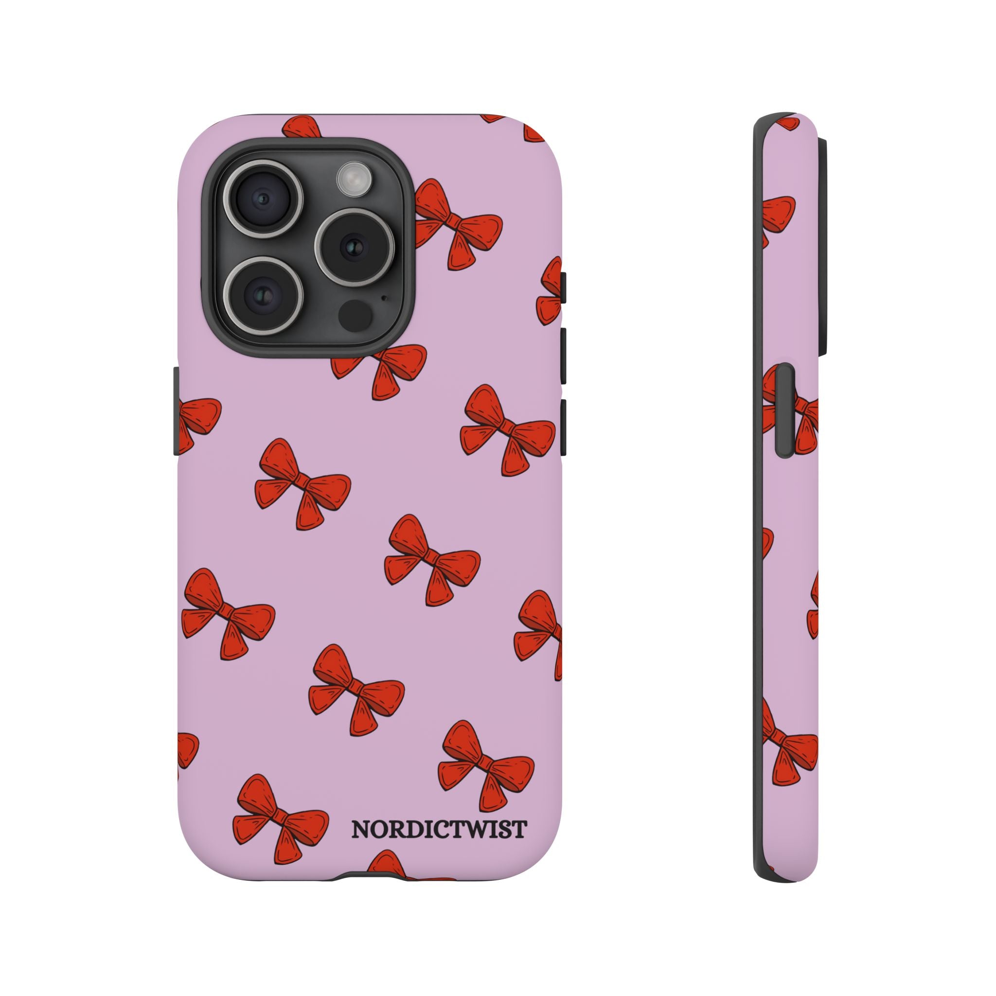 Cute Bow Pattern Phone Case