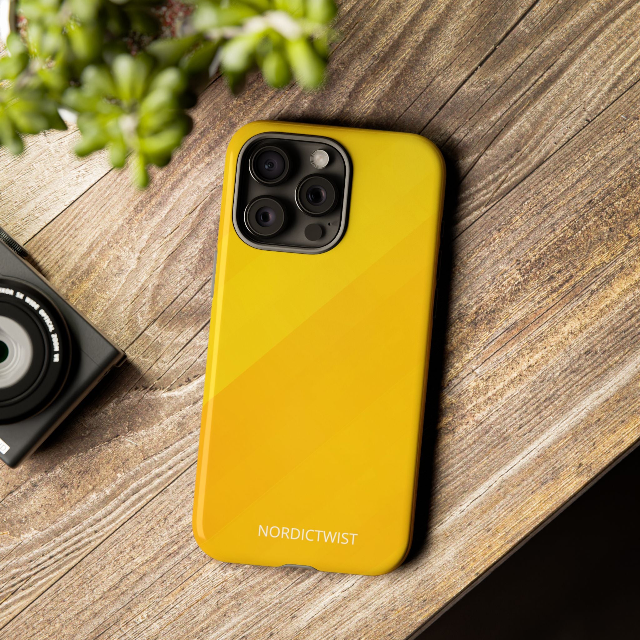 Durable Yellow Phone Case - Tough Protection for Your Device