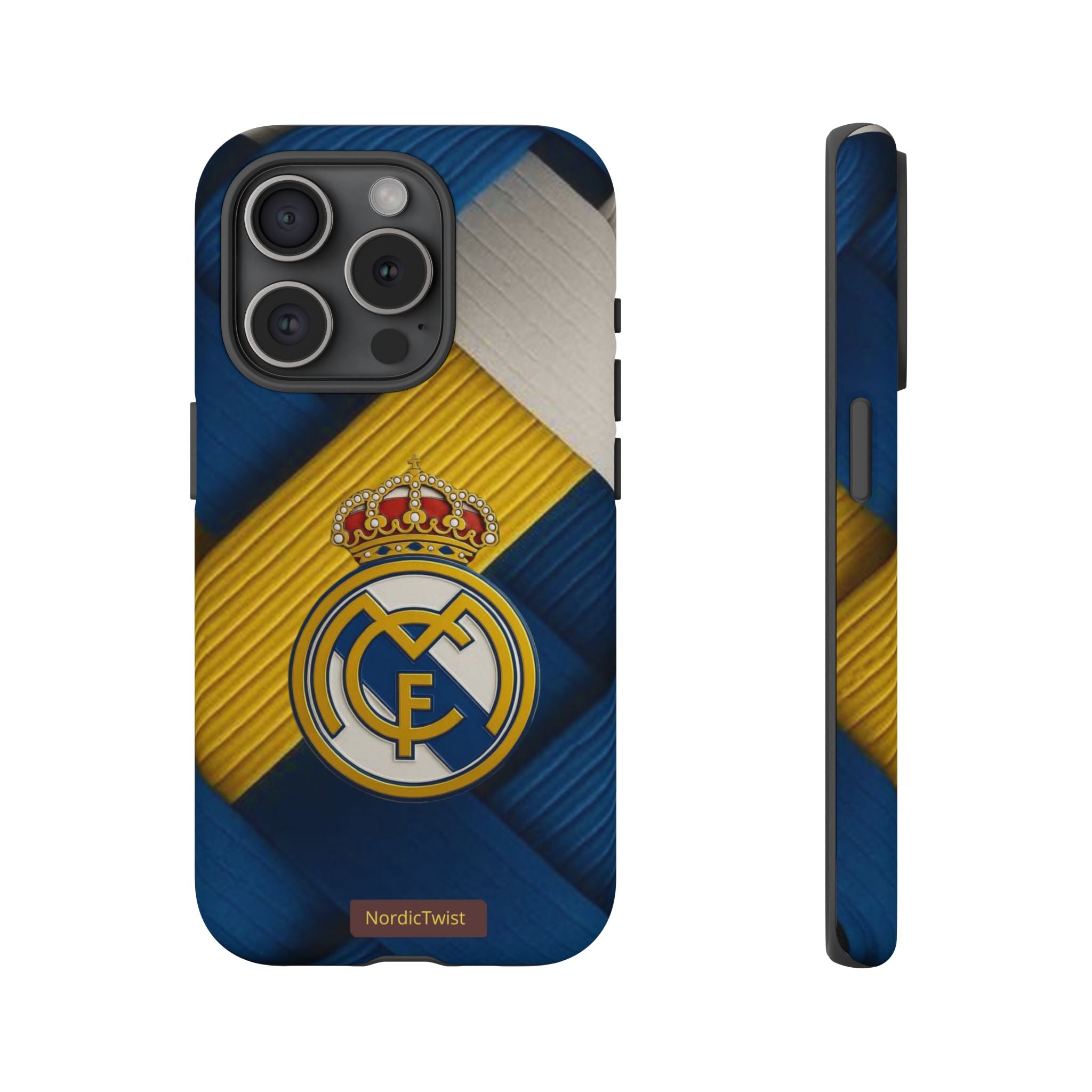 Real Madrid Tough Phone Case - Durable Protection with Team Colors