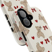 Teddy Bear Hearts Phone Case