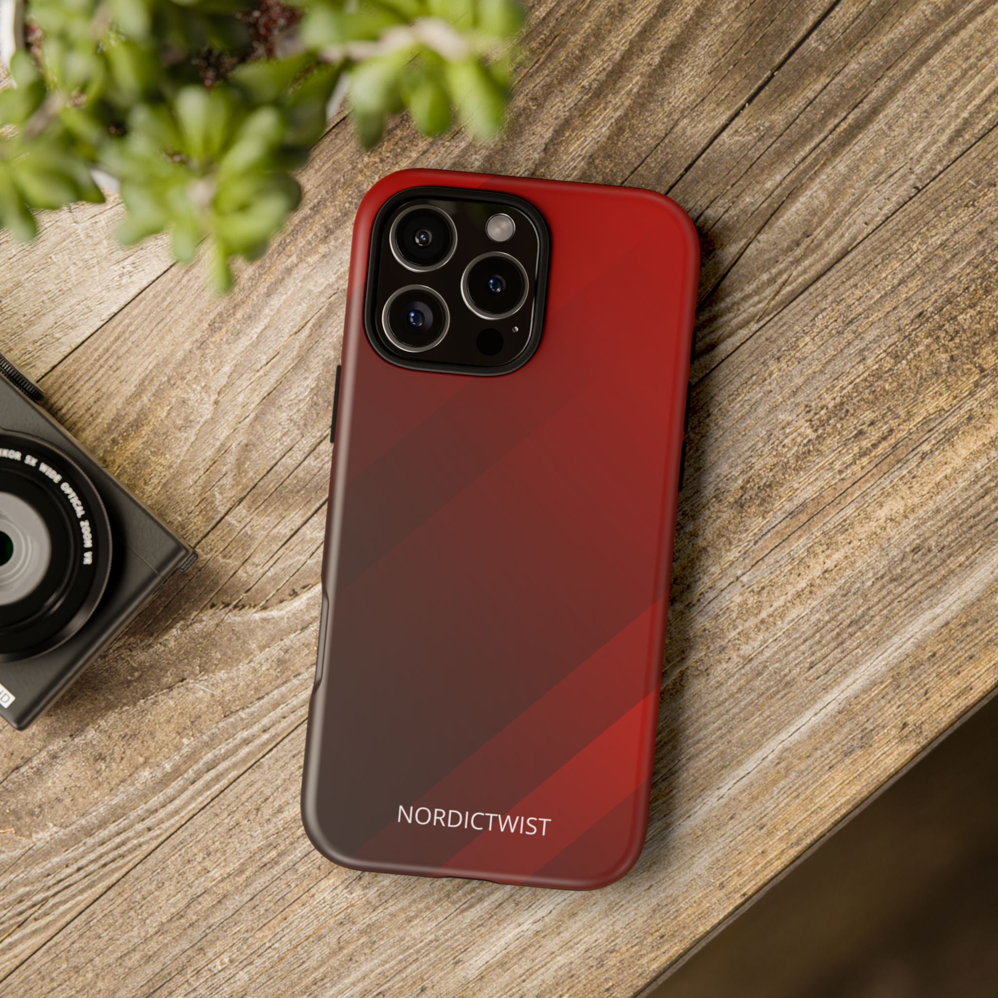 Durable Red Phone Case - Tough Protection for Your Device