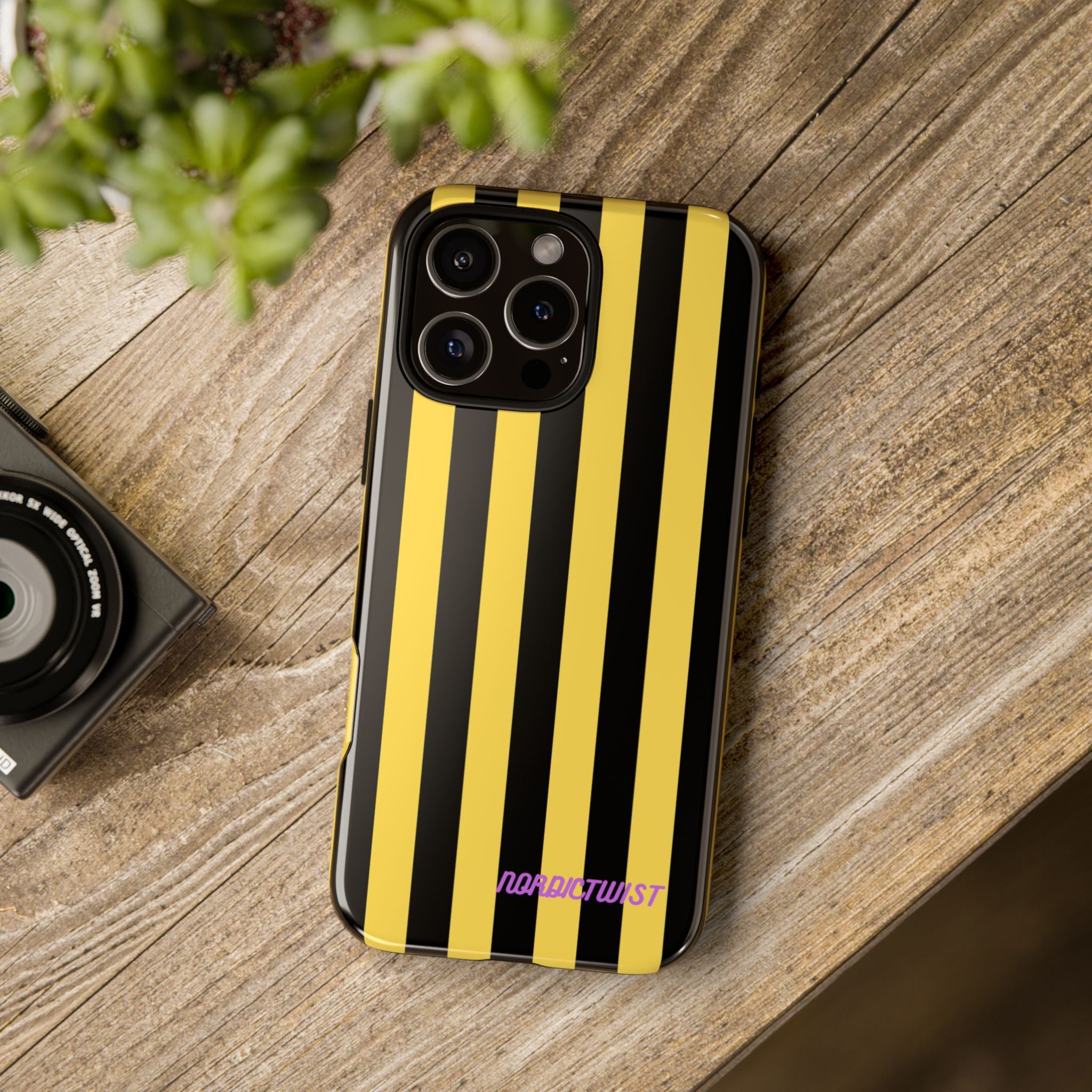Bold Striped Phone Case - Tough Cases