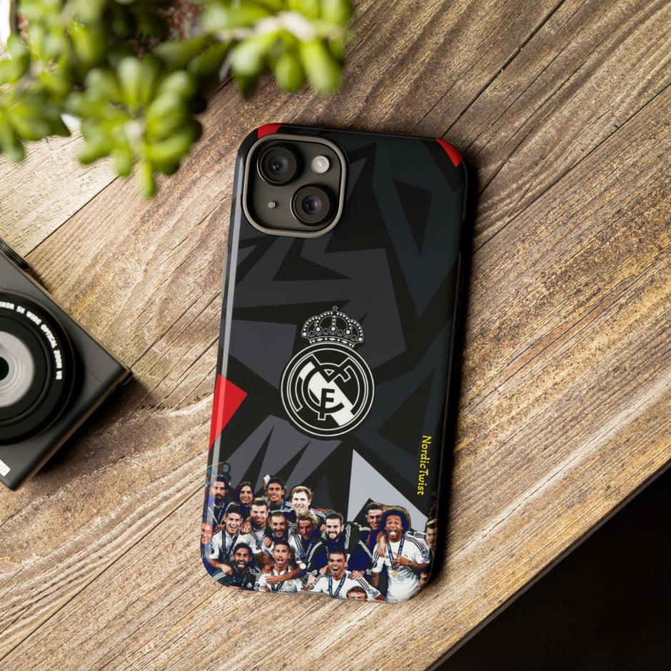 Soccer Team Photo Tough Case – Real Madrid Champions Phone Case