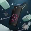 MagSafe Magnetic Impact-Resistant Phone Case — Pink Ring Design