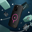 MagSafe Magnetic Impact-Resistant Phone Case — Pink Ring Design