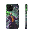 Joker Chaos Tough Phone Case — Electric Cards Graphic iPhone Case