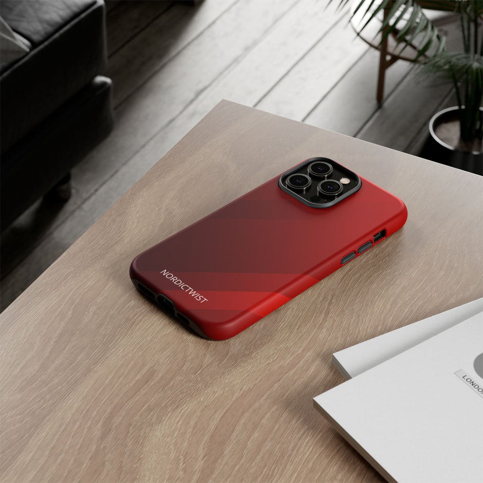 Durable Red Phone Case - Tough Protection for Your Device