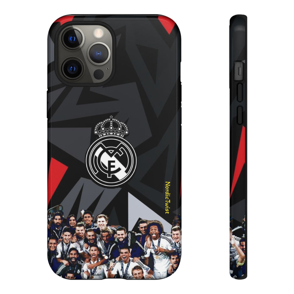 Soccer Team Photo Tough Case – Real Madrid Champions Phone Case