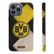 BVB 09 Tough Phone Case - Durable Protection with Bold Black and Yellow Design