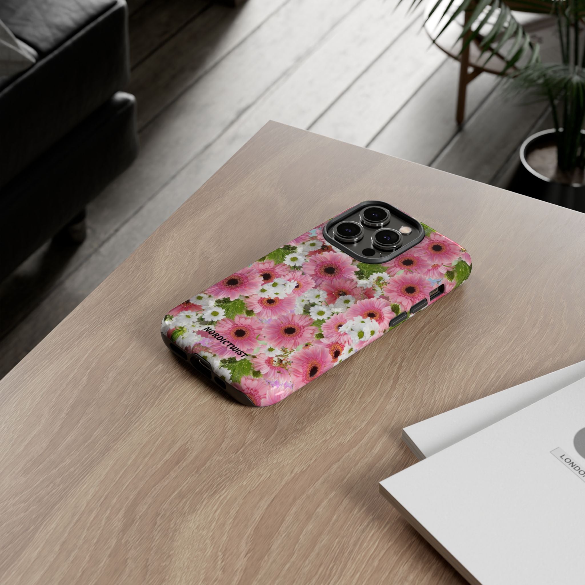 Floral Tough Phone Case - Colorful Flower Design for Nature Lovers
