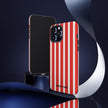 Red Striped Phone Case - Tough Cases for Stylish Protection