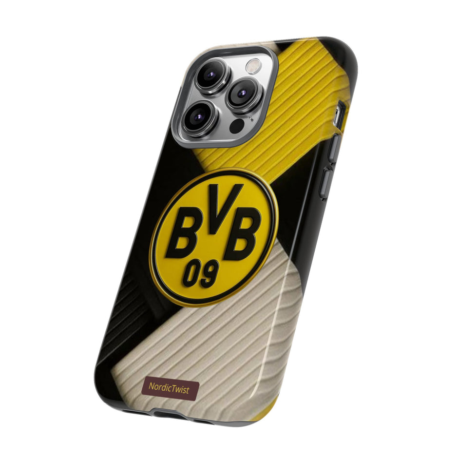 BVB 09 Tough Phone Case - Durable Protection with Bold Black and Yellow Design