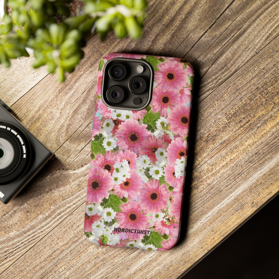 Floral Tough Phone Case - Colorful Flower Design for Nature Lovers