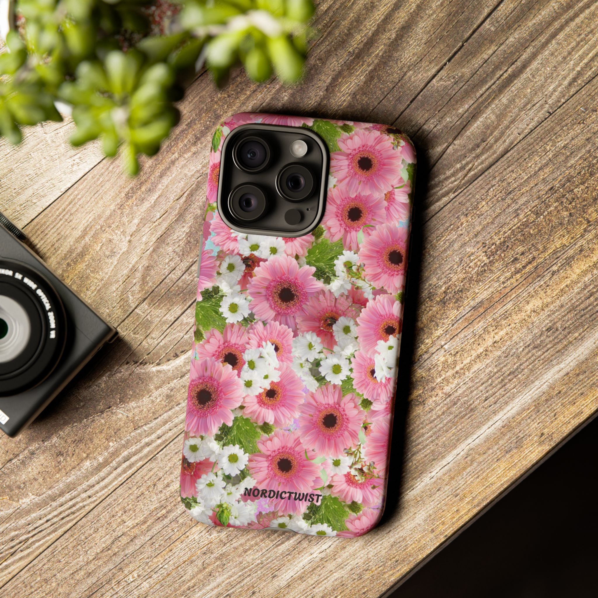 Floral Tough Phone Case - Colorful Flower Design for Nature Lovers