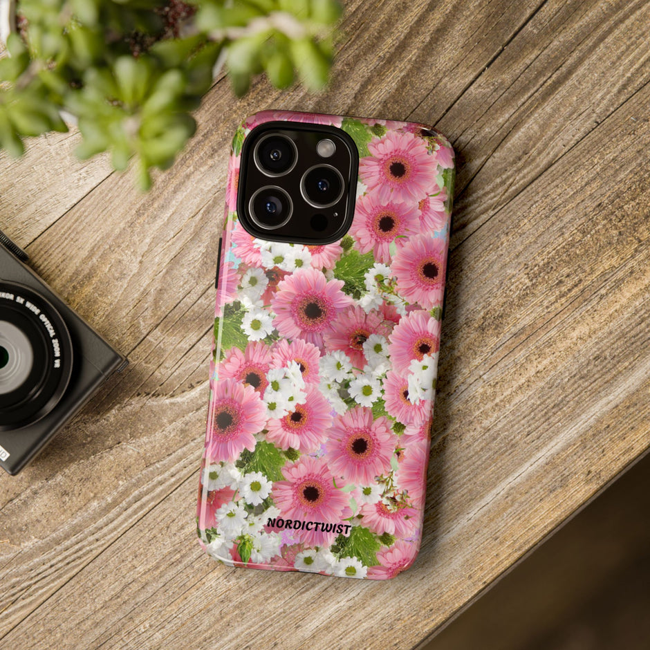 Floral Tough Phone Case - Colorful Flower Design for Nature Lovers