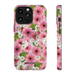 Floral Tough Phone Case - Colorful Flower Design for Nature Lovers