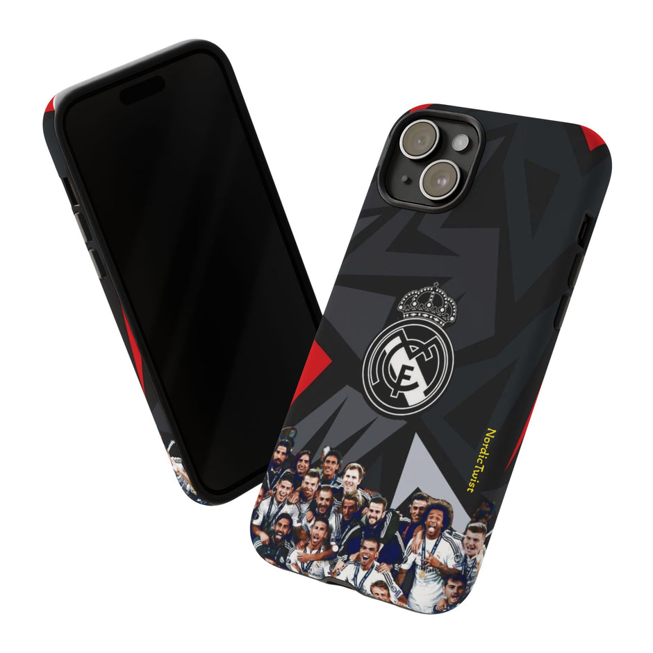 Soccer Team Photo Tough Case – Real Madrid Champions Phone Case