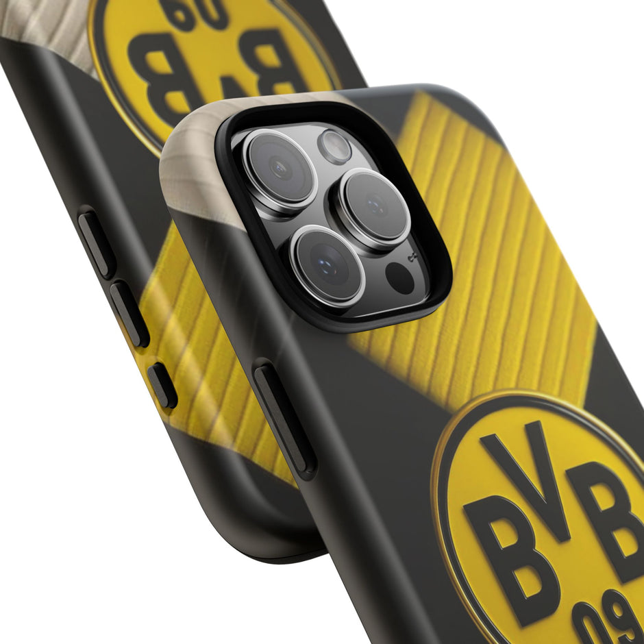 BVB 09 Tough Phone Case - Durable Protection with Bold Black and Yellow Design